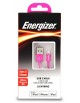 Energizer Cablu Lightning 20 cm Roz