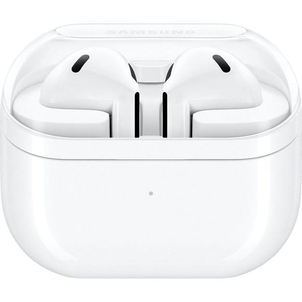 Casti SAMSUNG Galaxy Buds3, True Wireless, Bluetooth, In-Ear, Microfon, Noise Cancelling, Carcasa incarcare wireless, White